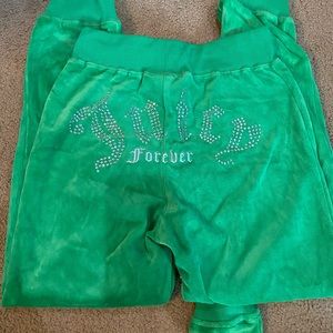 Almost new matching juicy couture forever 21 sweatsuit